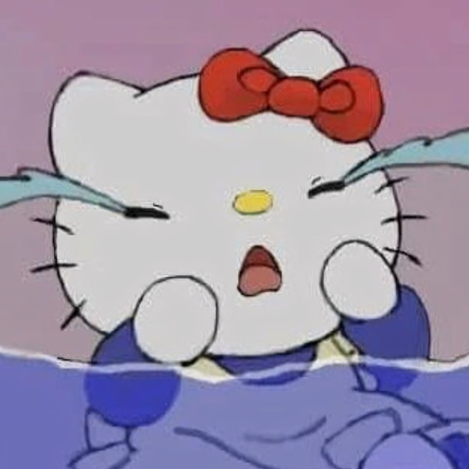 101+ Ảnh Hello Kitty Buồn 🐱🎀🕯️, Buồn, Khóc, Vô Tri, Meme