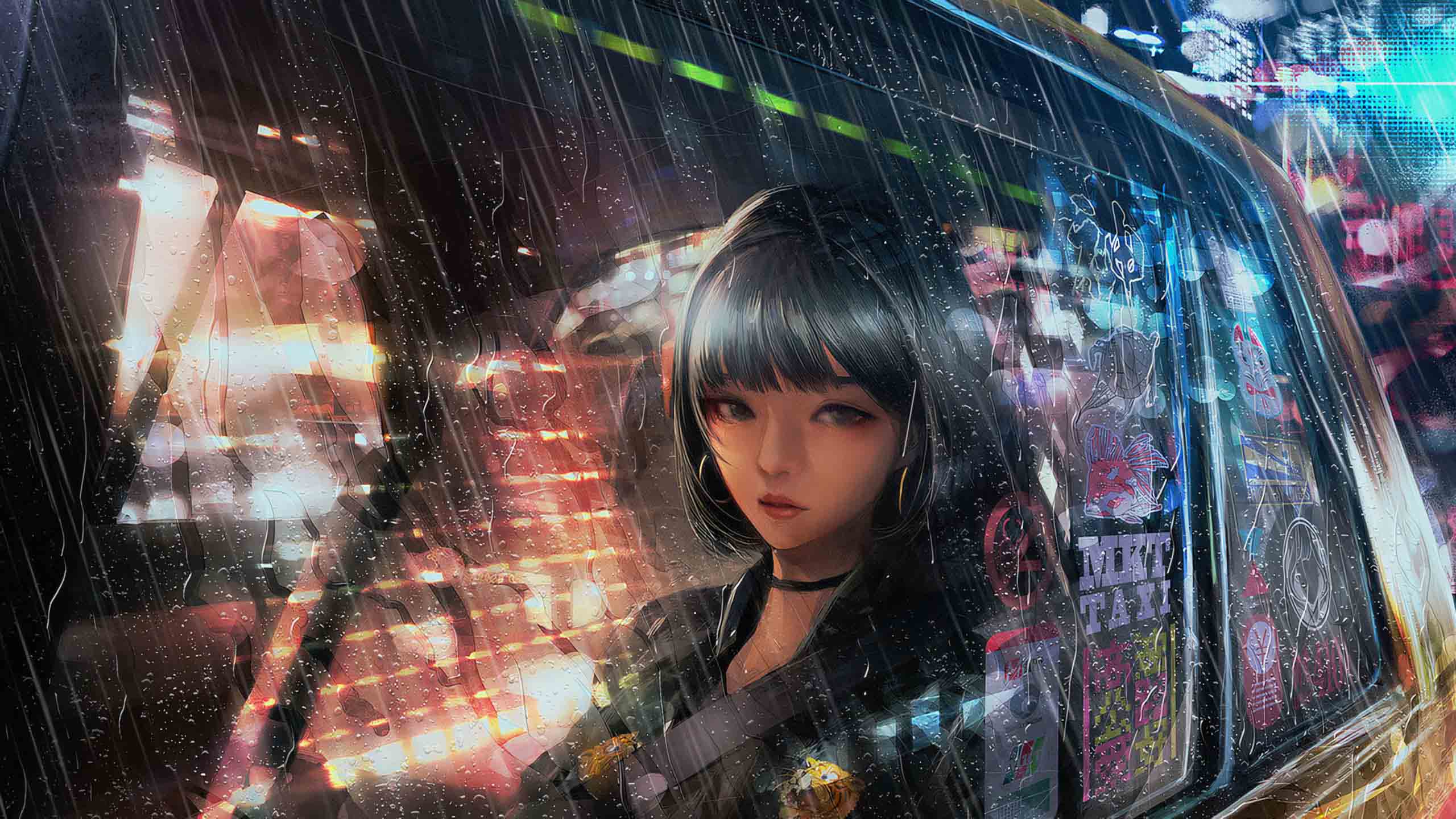 anh mua buon anime ngang 2560px 1440px 2k 1