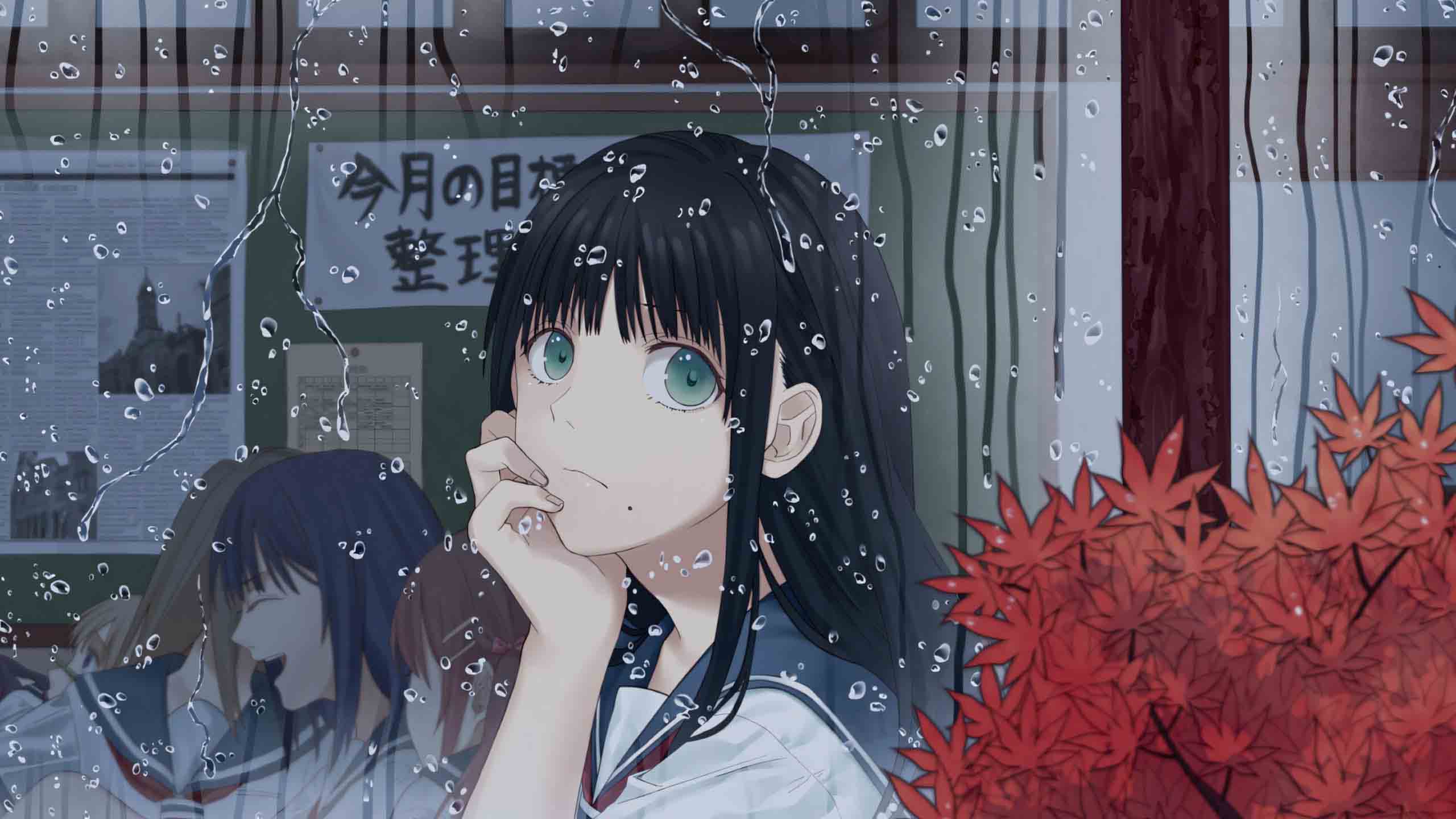 anh mua buon anime ngang 2560px 1440px 2k 18