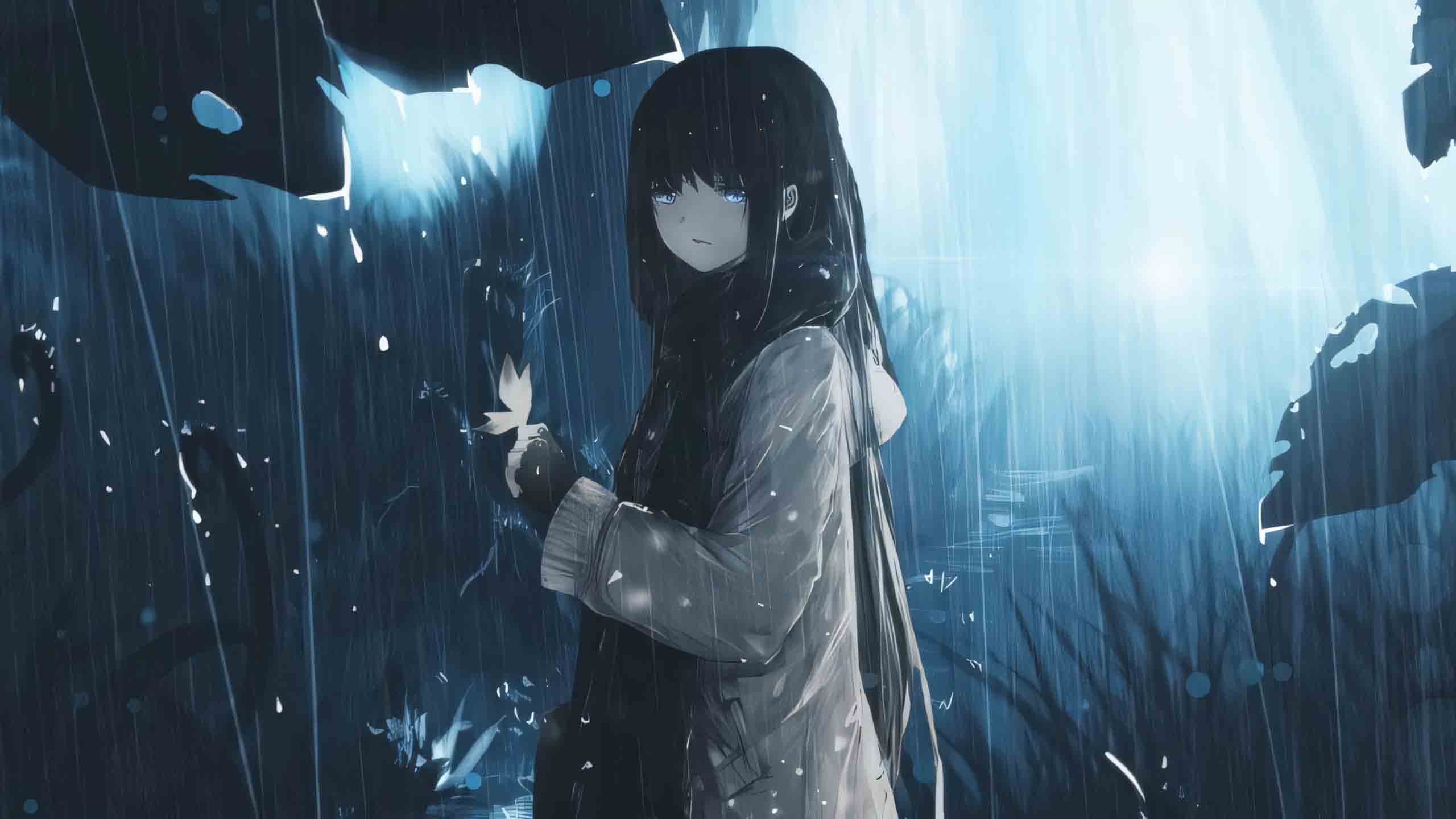 anh mua buon anime ngang 2560px 1440px 2k 9