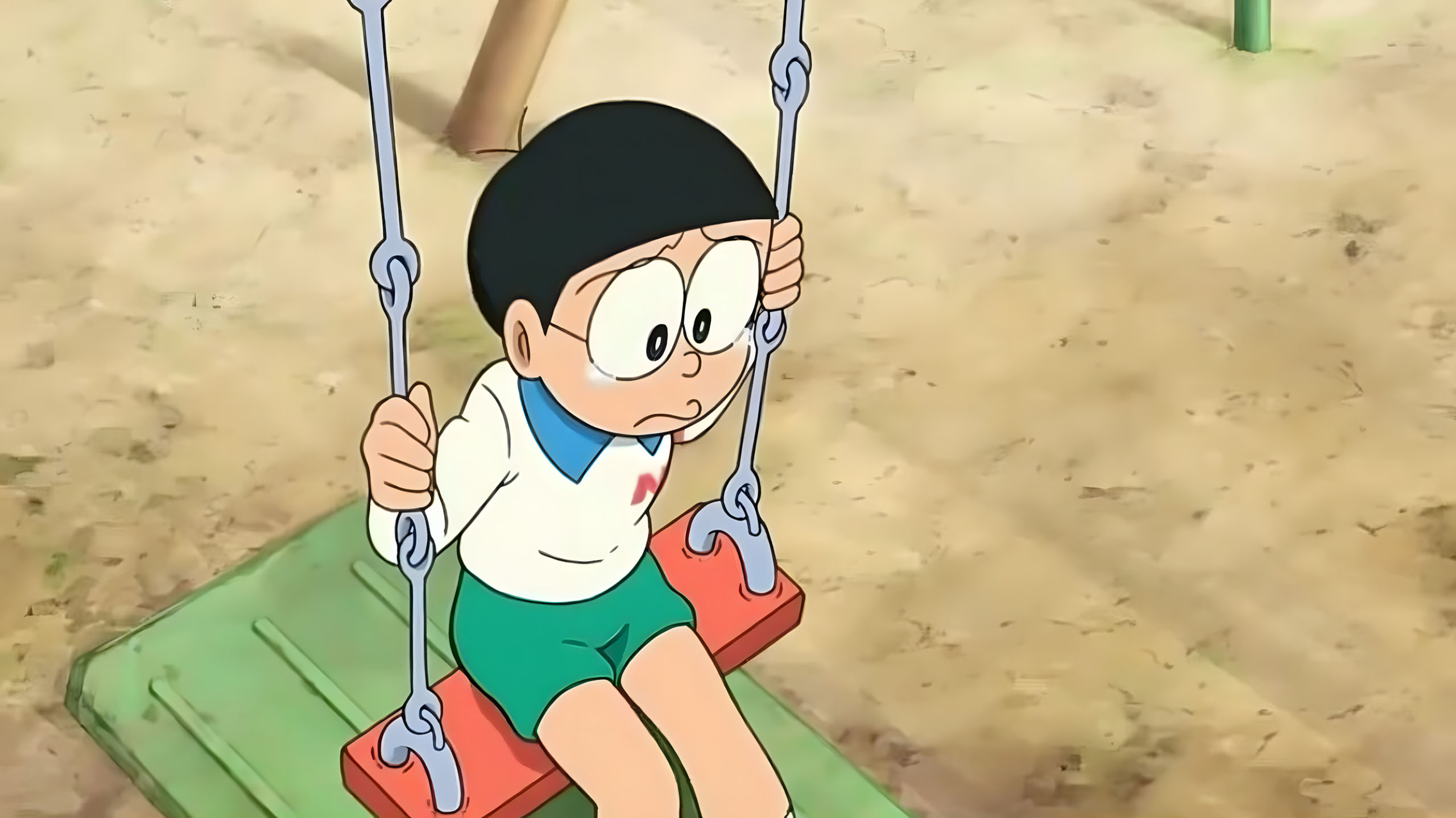 anh nobita buon co don 2560px 1440px 2k 1
