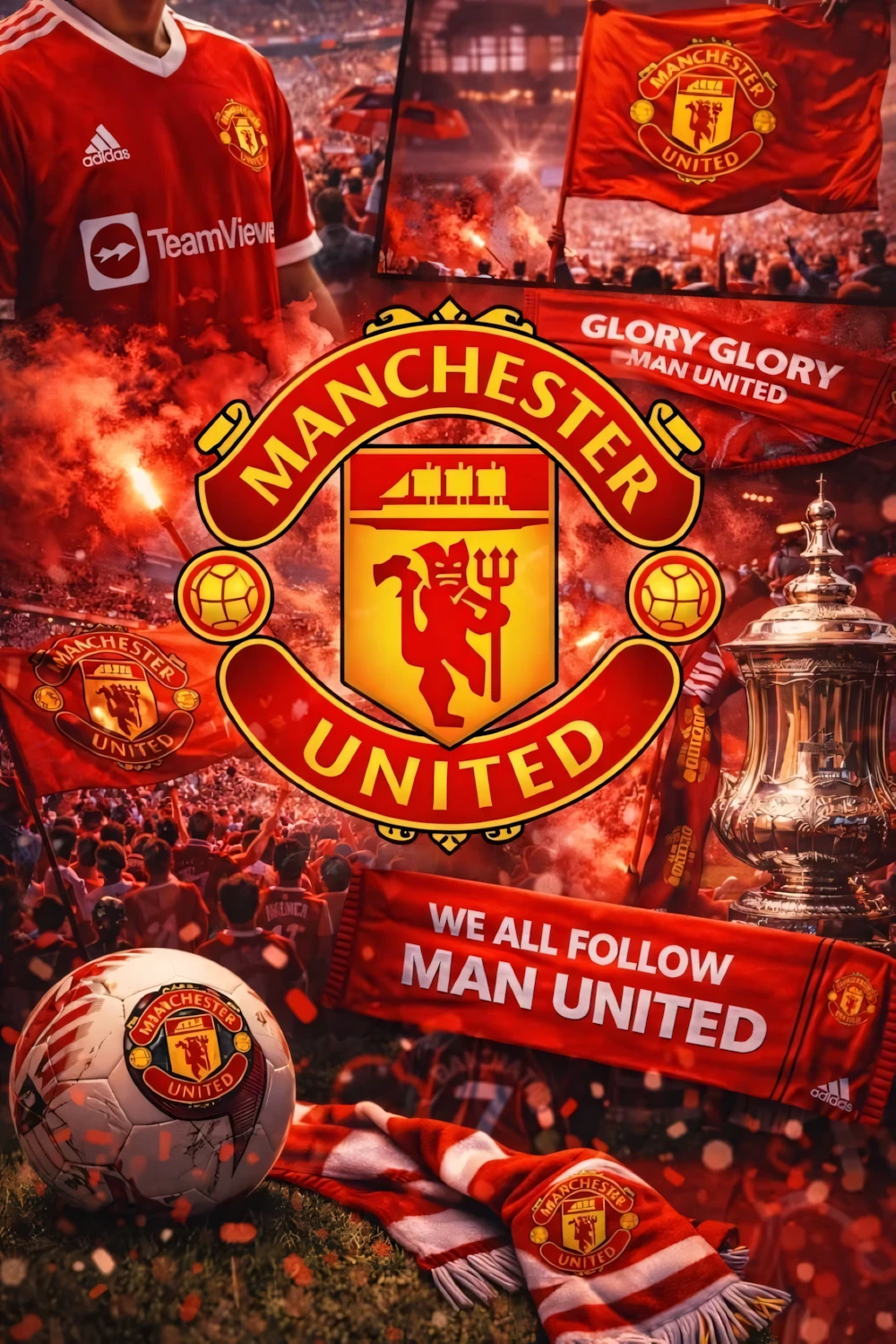 567+ Hình Nền Mu 4K ⚽ (Manchester United, Man Utd) Cho Điện Thoại Và Máy Tính