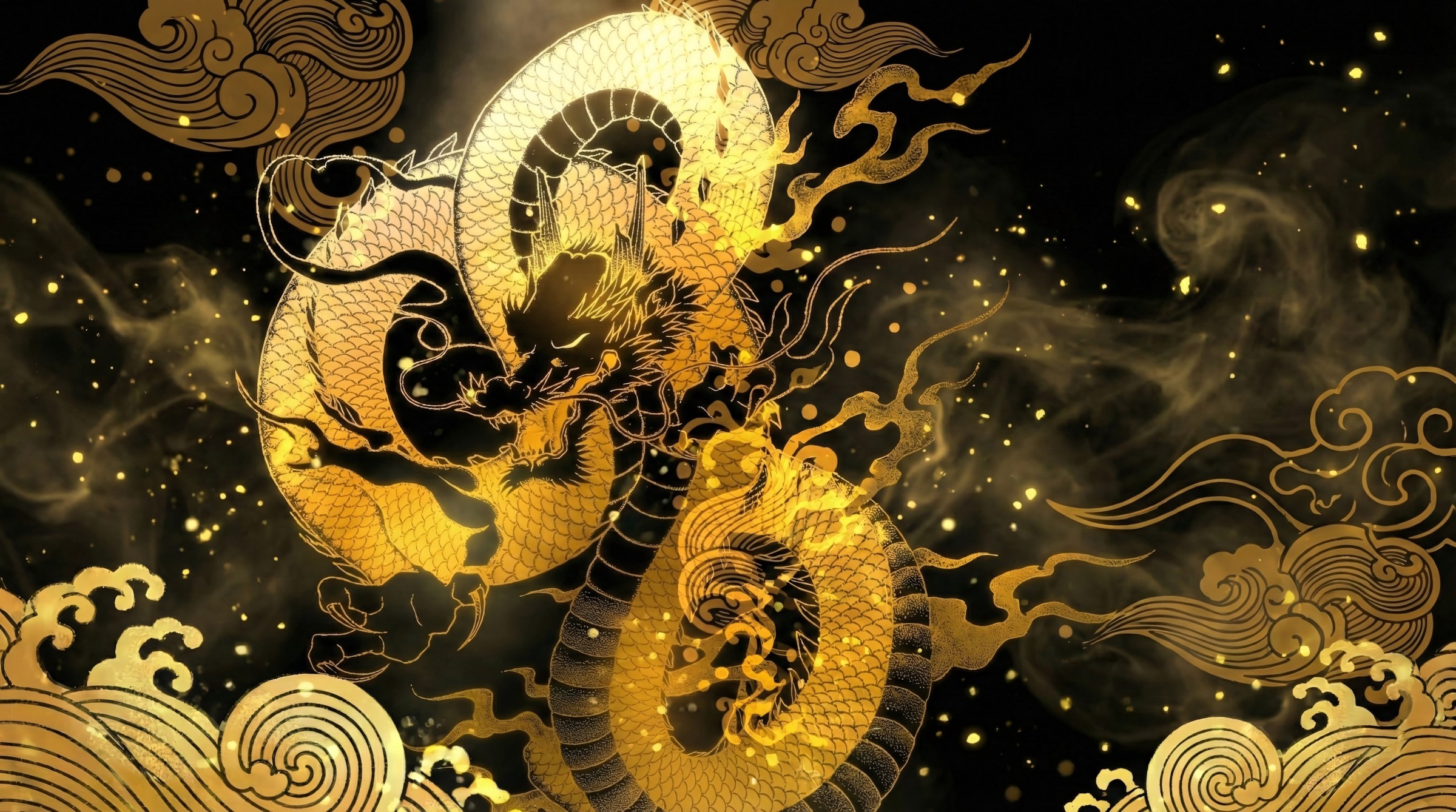 1234+ Hình Nền Rồng 🐉 (Con Rồng, 3D, Vàng) Cho Điện Thoại Và Máy Tính