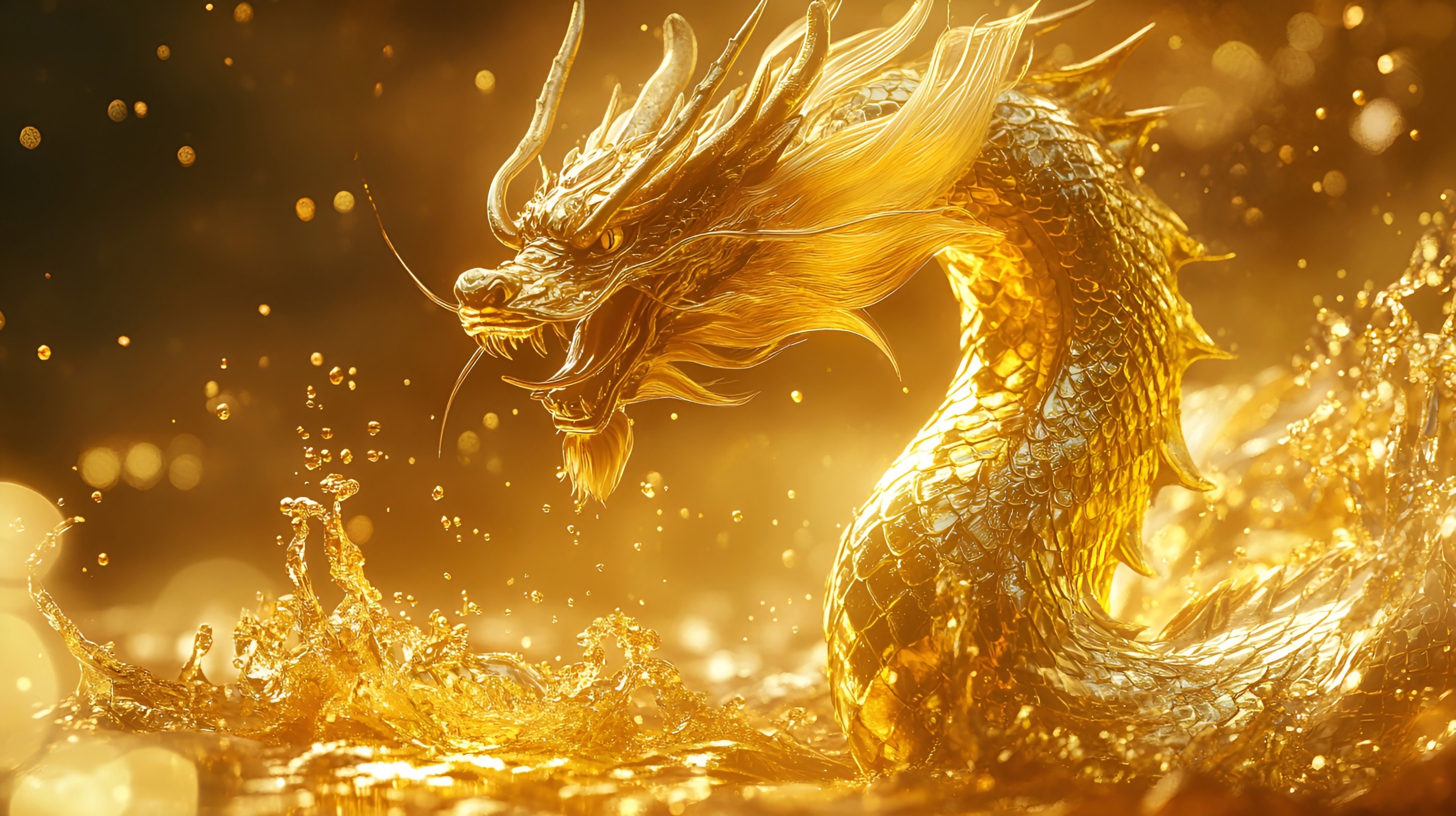 1234+ Hình Nền Rồng 🐉 (Con Rồng, 3D, Vàng) Cho Điện Thoại Và Máy Tính