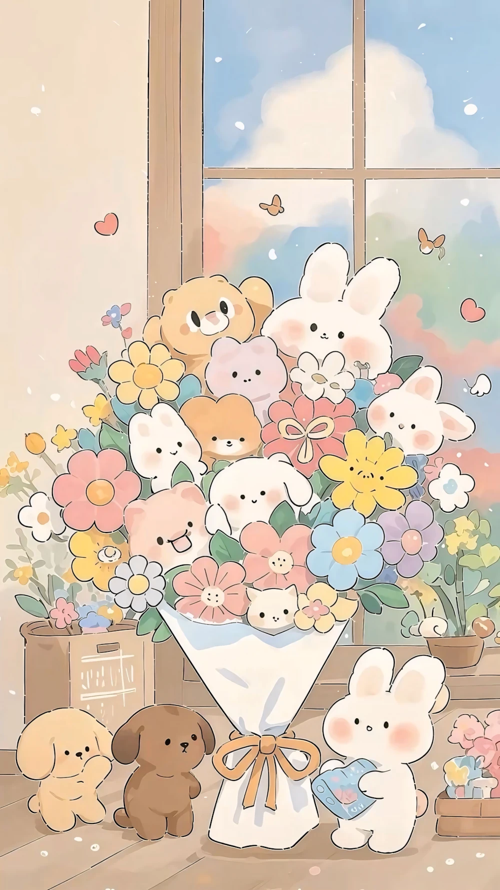 529+ Hình Nền Điện Thoại Cute 9:16 🌸 (Dễ Thương, Hello Kitty, Có Chữ) Cho Điện Thoại