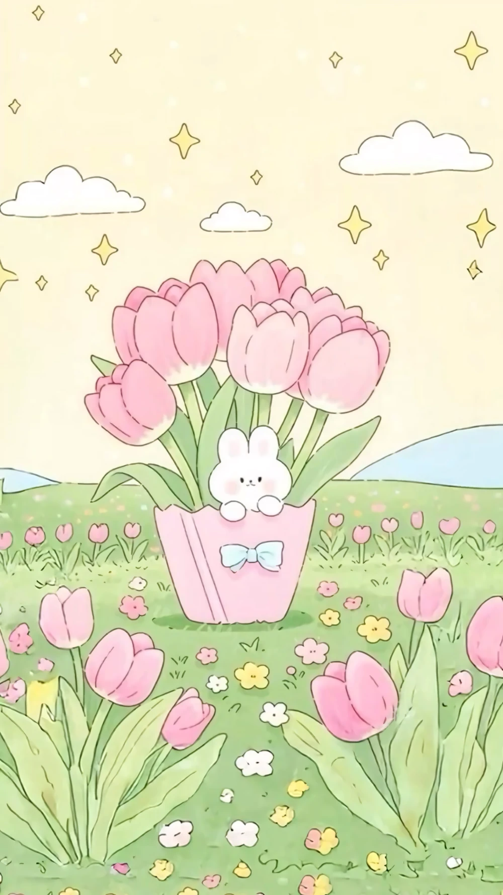 529+ Hình Nền Điện Thoại Cute 9:16 🌸 (Dễ Thương, Hello Kitty, Có Chữ) Cho Điện Thoại