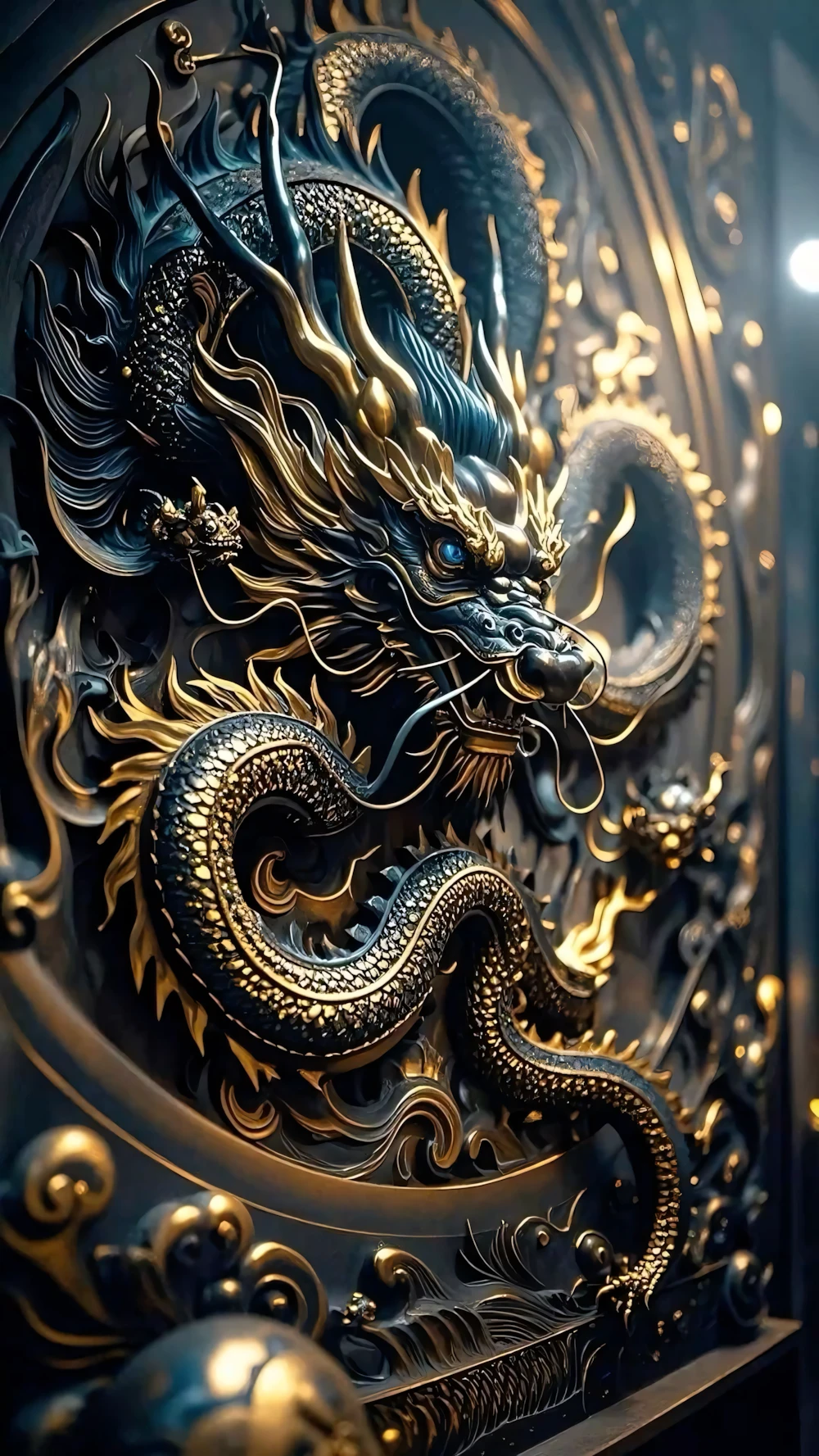 1234+ Hình Nền Rồng 🐉 (Con Rồng, 3D, Vàng) Cho Điện Thoại Và Máy Tính