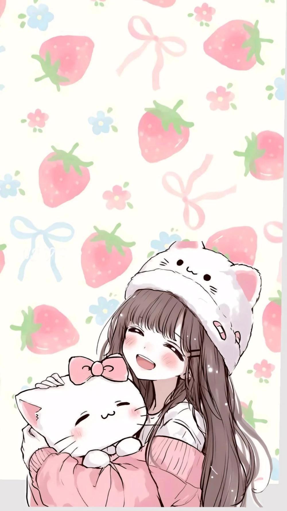 529+ Hình Nền Điện Thoại Cute 9:16 🌸 (Dễ Thương, Hello Kitty, Có Chữ) Cho Điện Thoại
