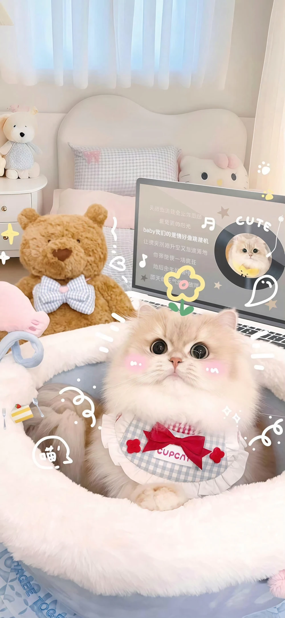 529+ Hình Nền Điện Thoại Cute 9:16 🌸 (Dễ Thương, Hello Kitty, Có Chữ) Cho Điện Thoại
