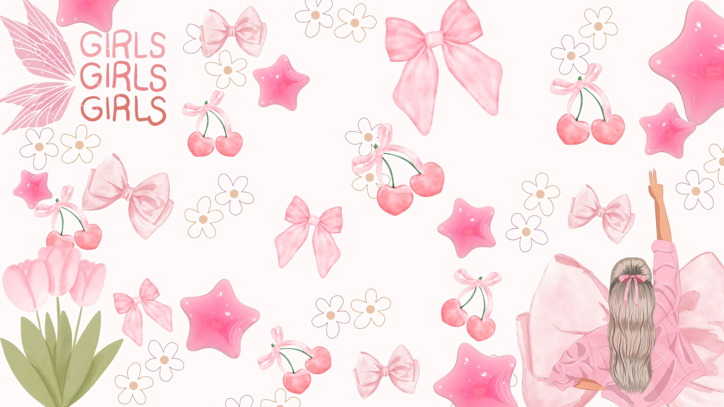 890+ Hình Nền Nơ 🎀 (Hello Kitty, Coquette, Có Chữ) Cho Máy Tính Và Điện Thoại