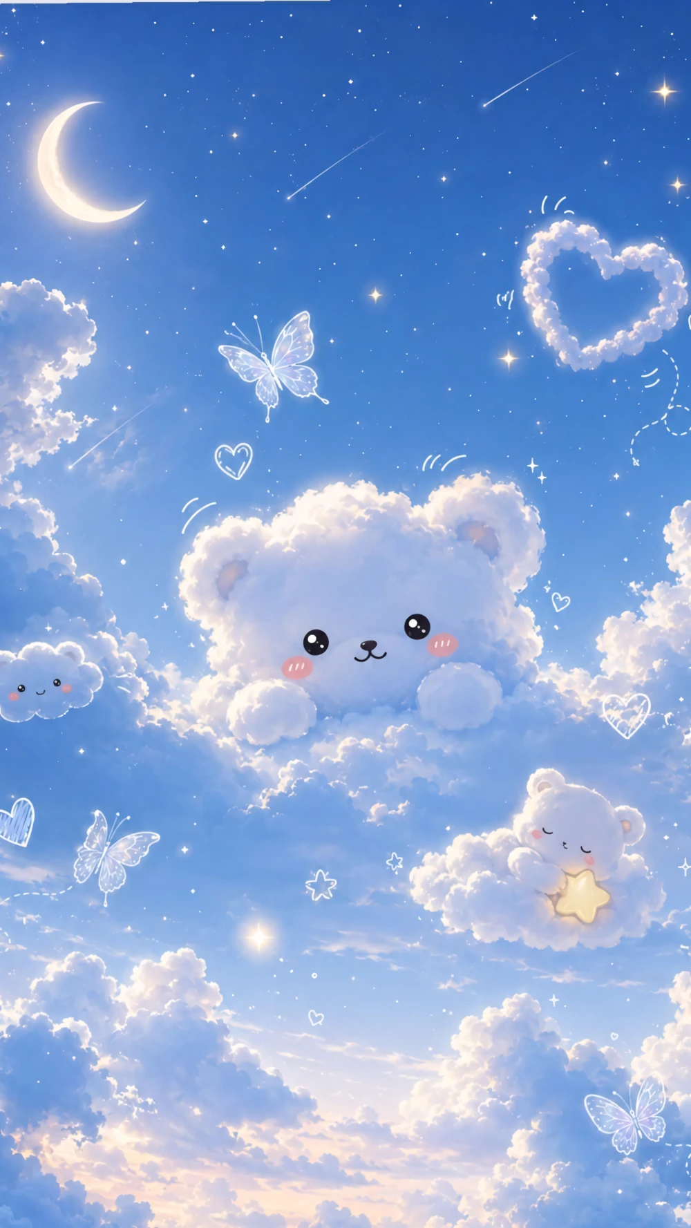529+ Hình Nền Điện Thoại Cute 9:16 🌸 (Dễ Thương, Hello Kitty, Có Chữ) Cho Điện Thoại
