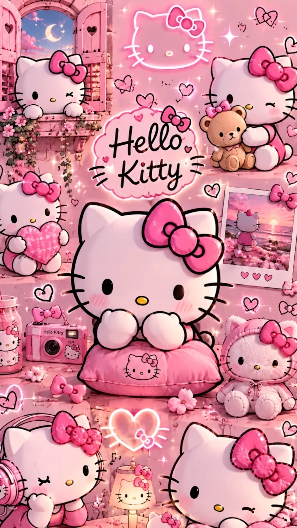 529+ Hình Nền Điện Thoại Cute 9:16 🌸 (Dễ Thương, Hello Kitty, Có Chữ) Cho Điện Thoại