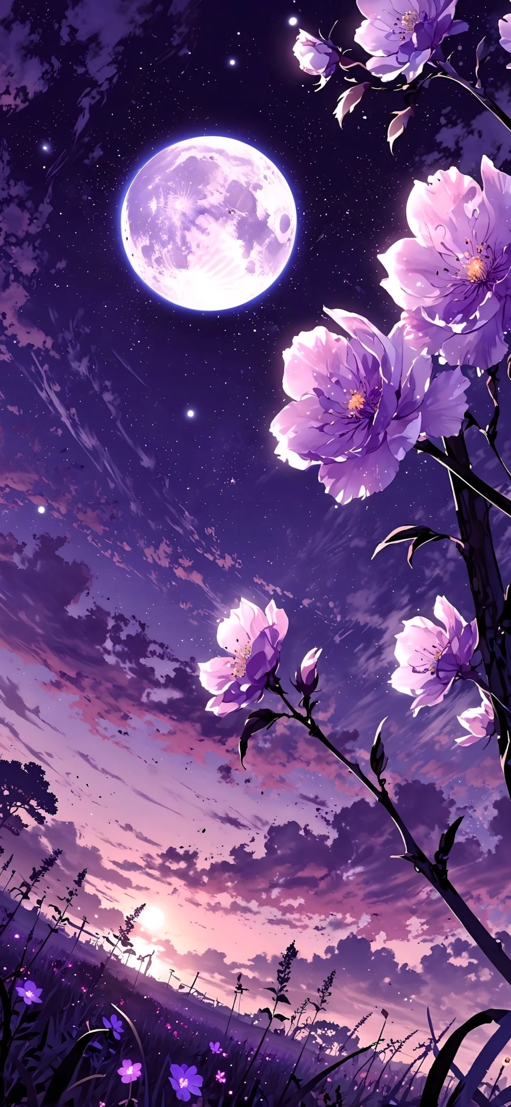 529+ Hình Nền Màu Tím Nhạt 🎀 (Cẩm Tú Cầu, Khoảng Trắng, Retina) Cho Android