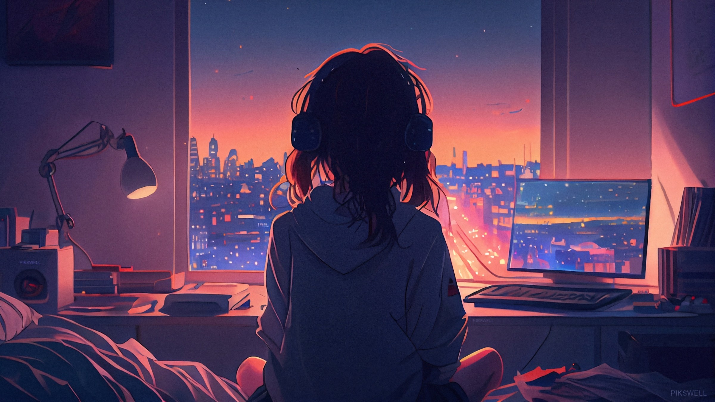 863+ Hình Nền Máy Tính Chill Cute 🌙 (Pastel, Thư Giãn, Thư Thái) Cho Laptop
