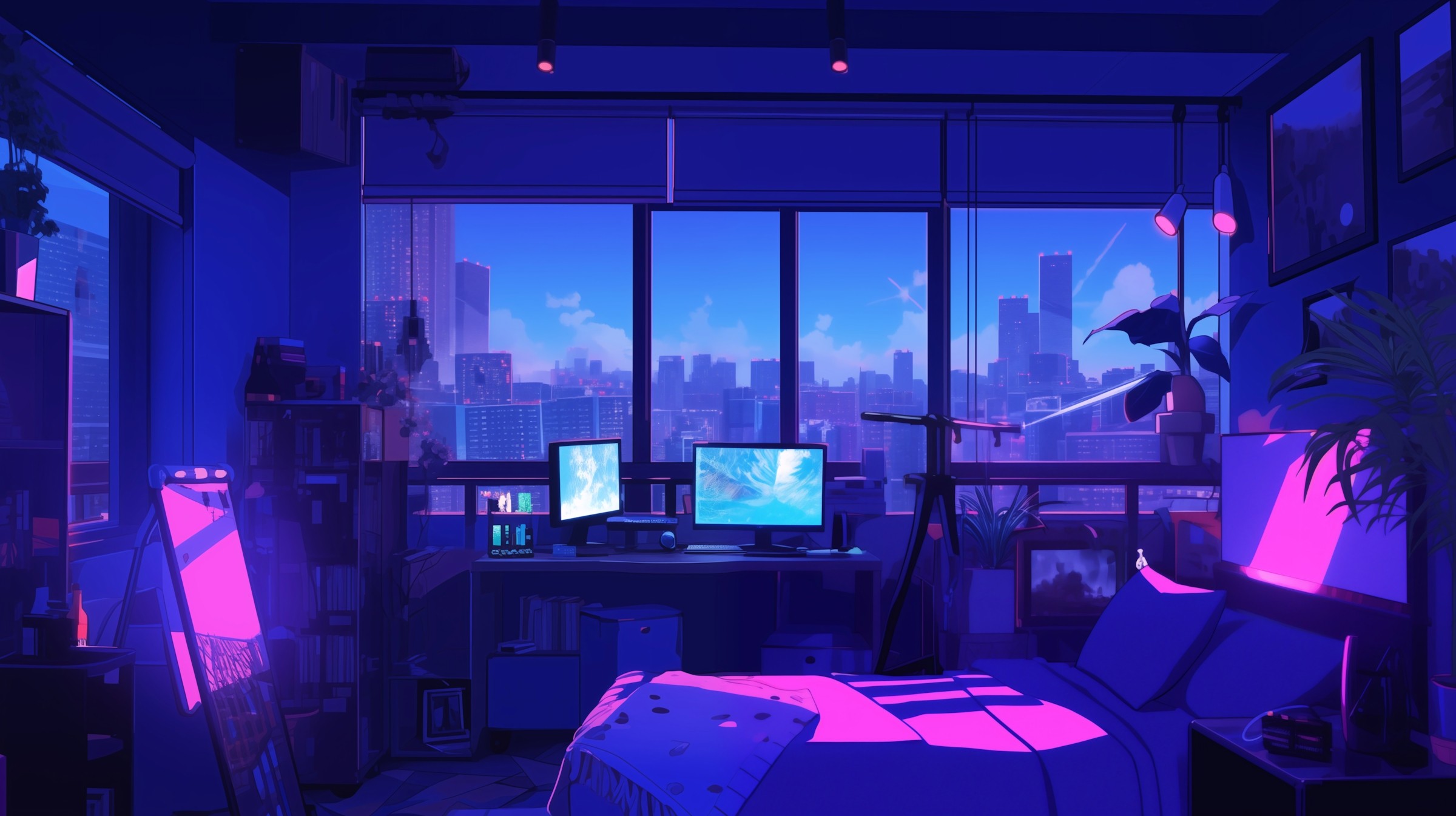 863+ Hình Nền Máy Tính Chill Cute 🌙 (Pastel, Thư Giãn, Thư Thái) Cho Laptop