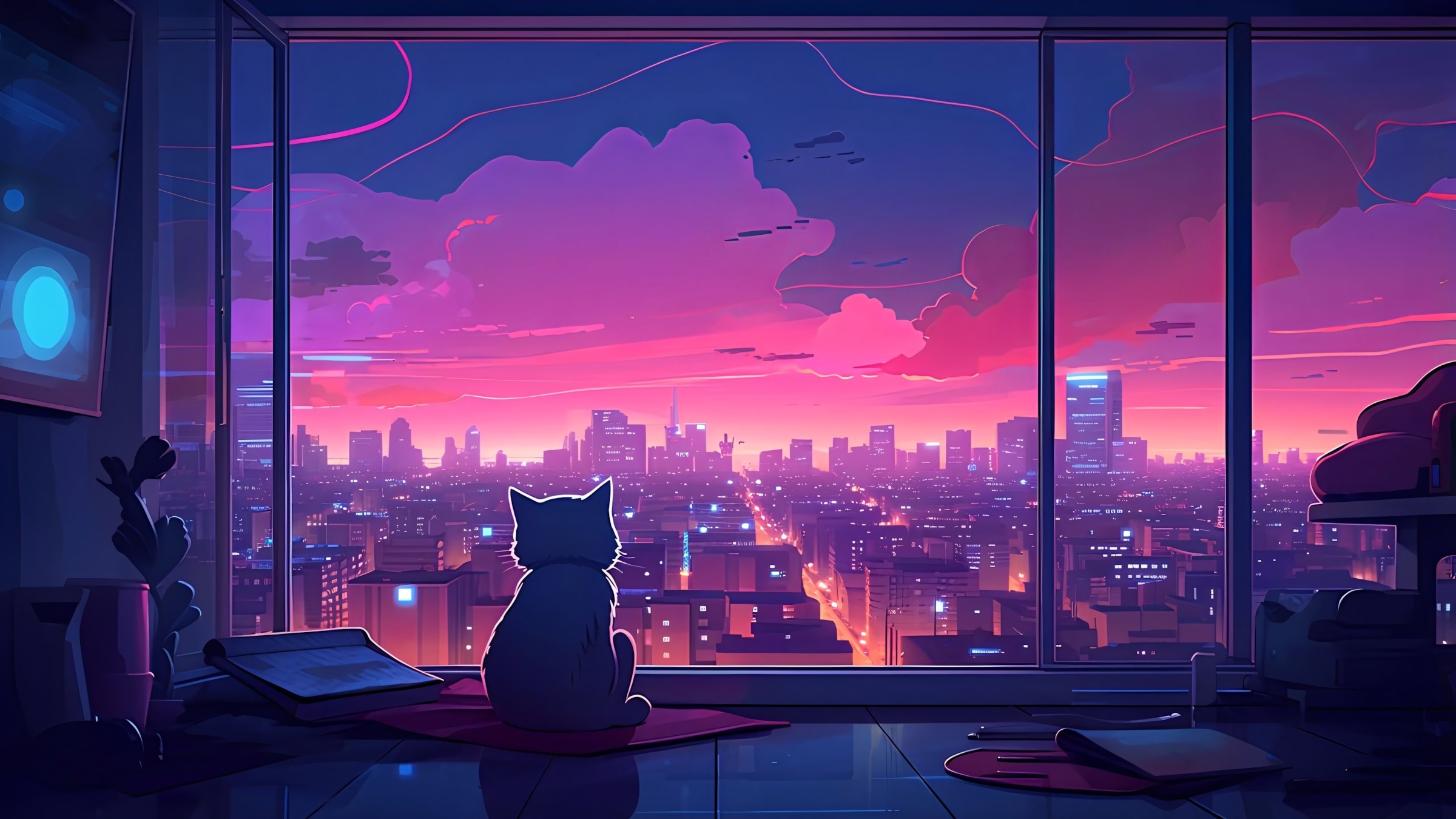 863+ Hình Nền Máy Tính Chill Cute 🌙 (Pastel, Thư Giãn, Thư Thái) Cho Laptop