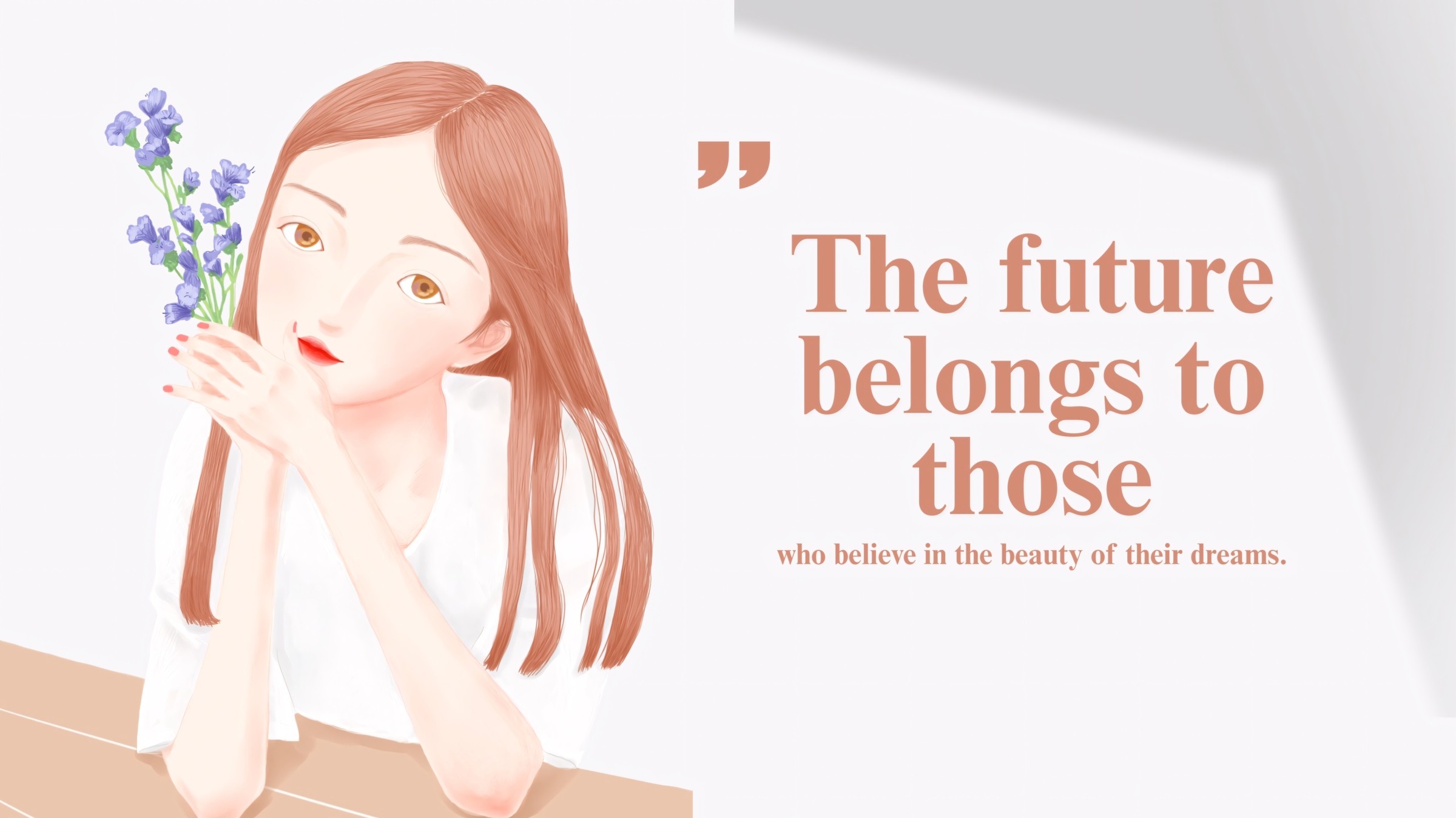 1.083+ Hình Nền Máy Tính Hoa Có Chữ 💐 (Động Lực, Cỏ Mùa Xuân, Tối Giản) Cho MacOS